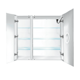 Krugg Svange 3636R 36" X 36" LED Bi-View Medicine Cabinet with Dimmer & Defogger SVANGE3636R