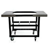 Primo Grills Cart Base with Basket and SS Side Shelves for JR 200 -PG00320