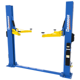 Dannmar D2-8F 8,000-lbs. Capacity Two-Post Lift / Floorplate / Includes Stackable Pads