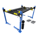 Dannmar D4-9 Package 9,000-lbs. Capacity Four-Post Lift / Standard Rise, Standard Length / Includes Caster Kit, Drip Trays