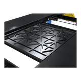 Dannmar D4-9 Package 9,000-lbs. Capacity Four-Post Lift / Standard Rise, Standard Length / Includes Caster Kit, Drip Trays