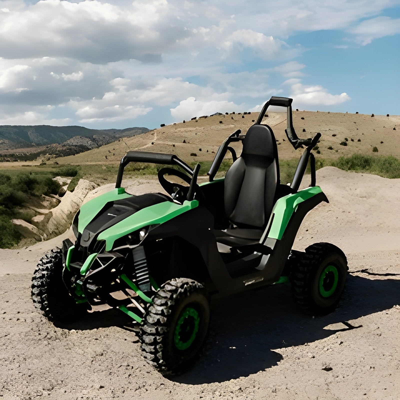 Drift Hero RENEGADE 48V 1200W UTV Mini Electric Ride-On - GK010-E -Green
