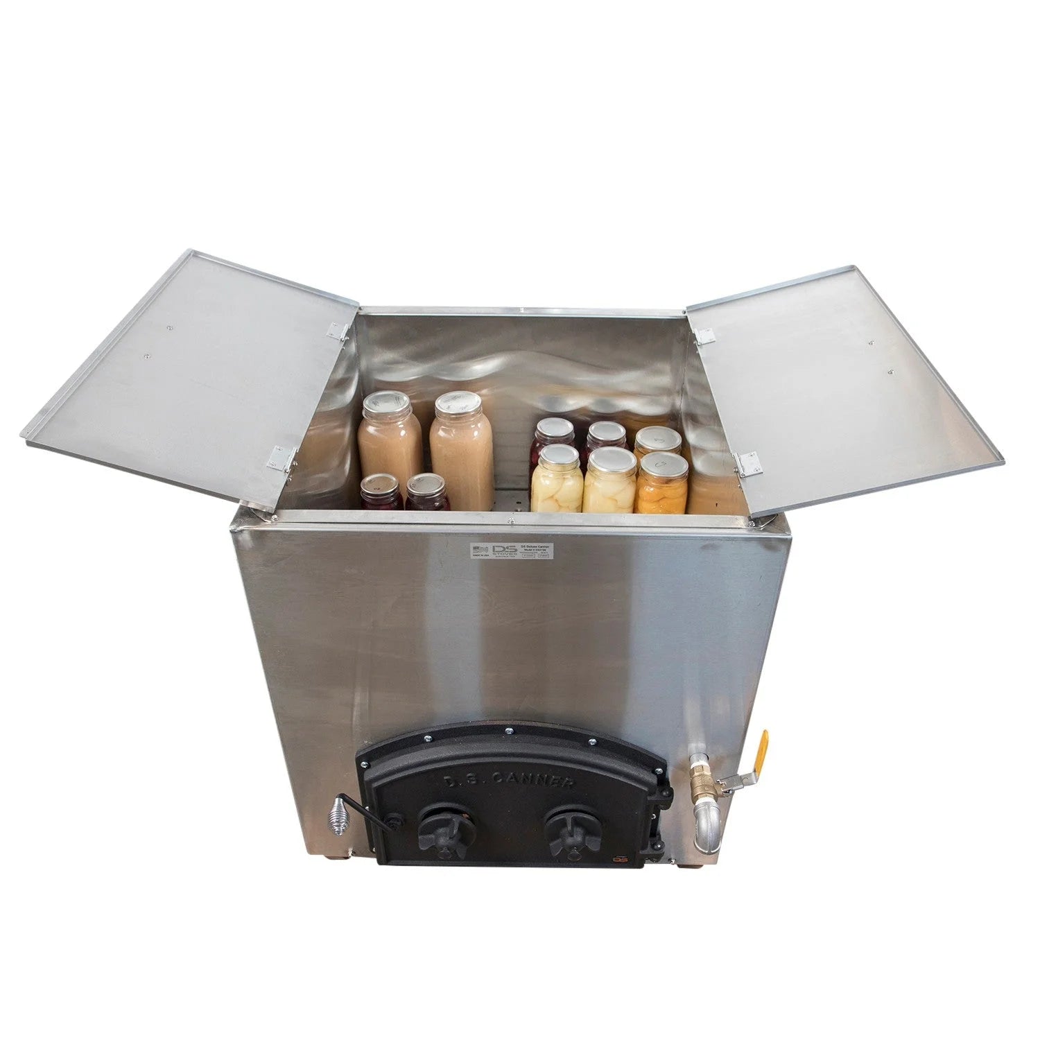 DS - Large DELUXE Square Canner | 38 Gallon | 36 Quart Jars Per Layer