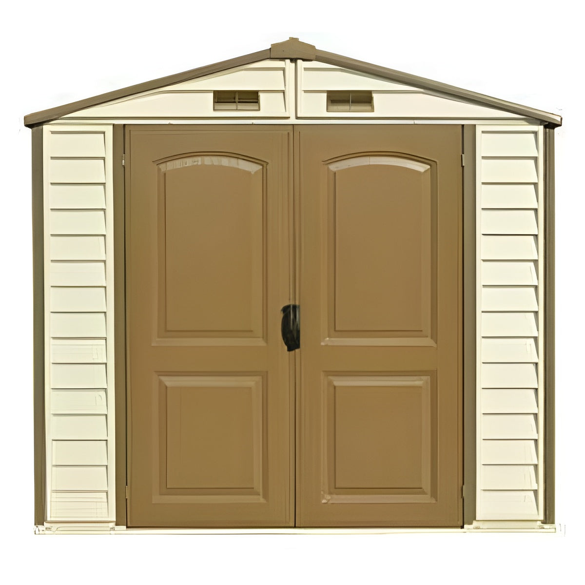 Duramax 8' x 6' StoreAll Vinyl Shed with Foundation 30115