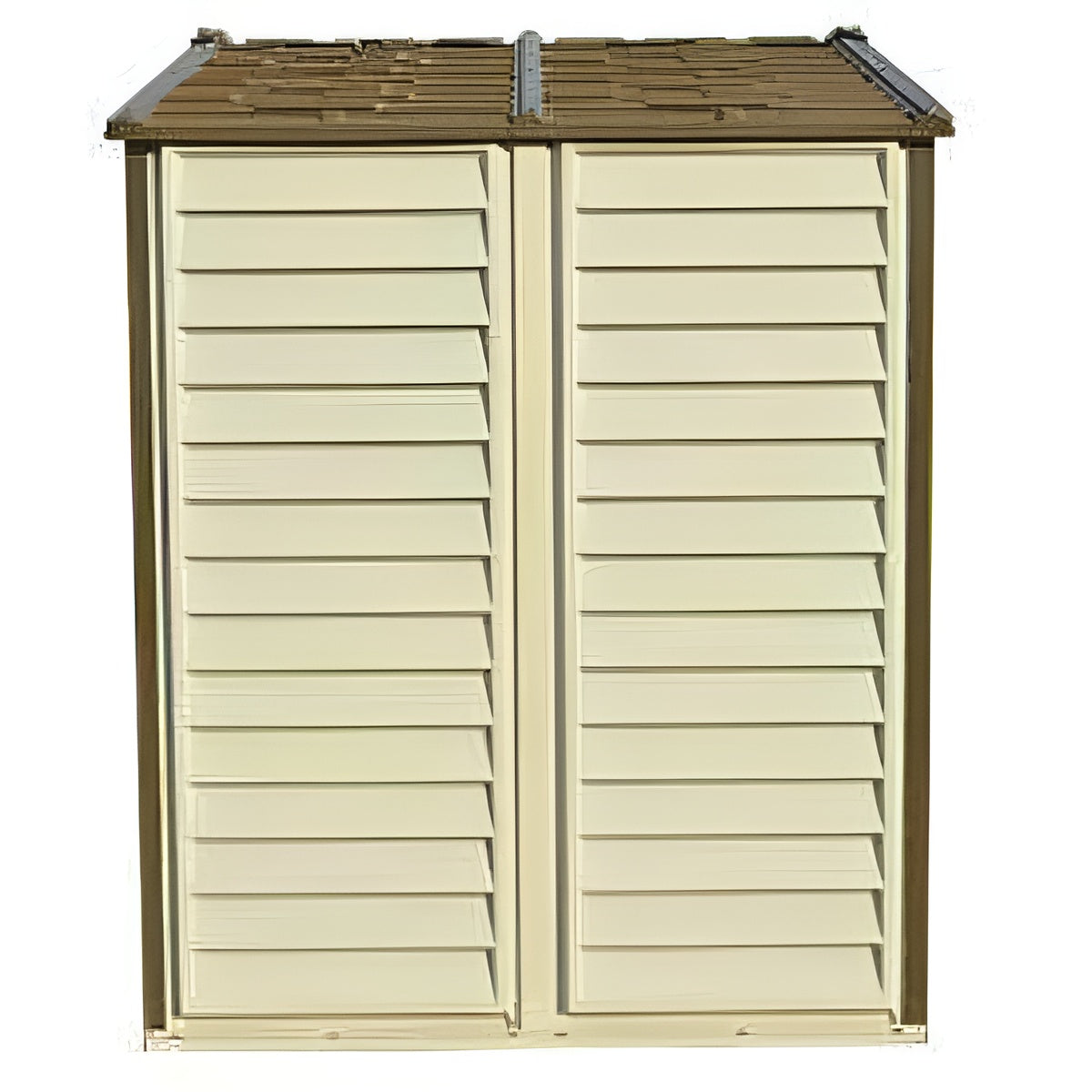 Duramax 8' x 6' StoreAll Vinyl Shed with Foundation 30115