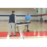 Bison School Spirit Folding Padded Scorers Table with Graphics