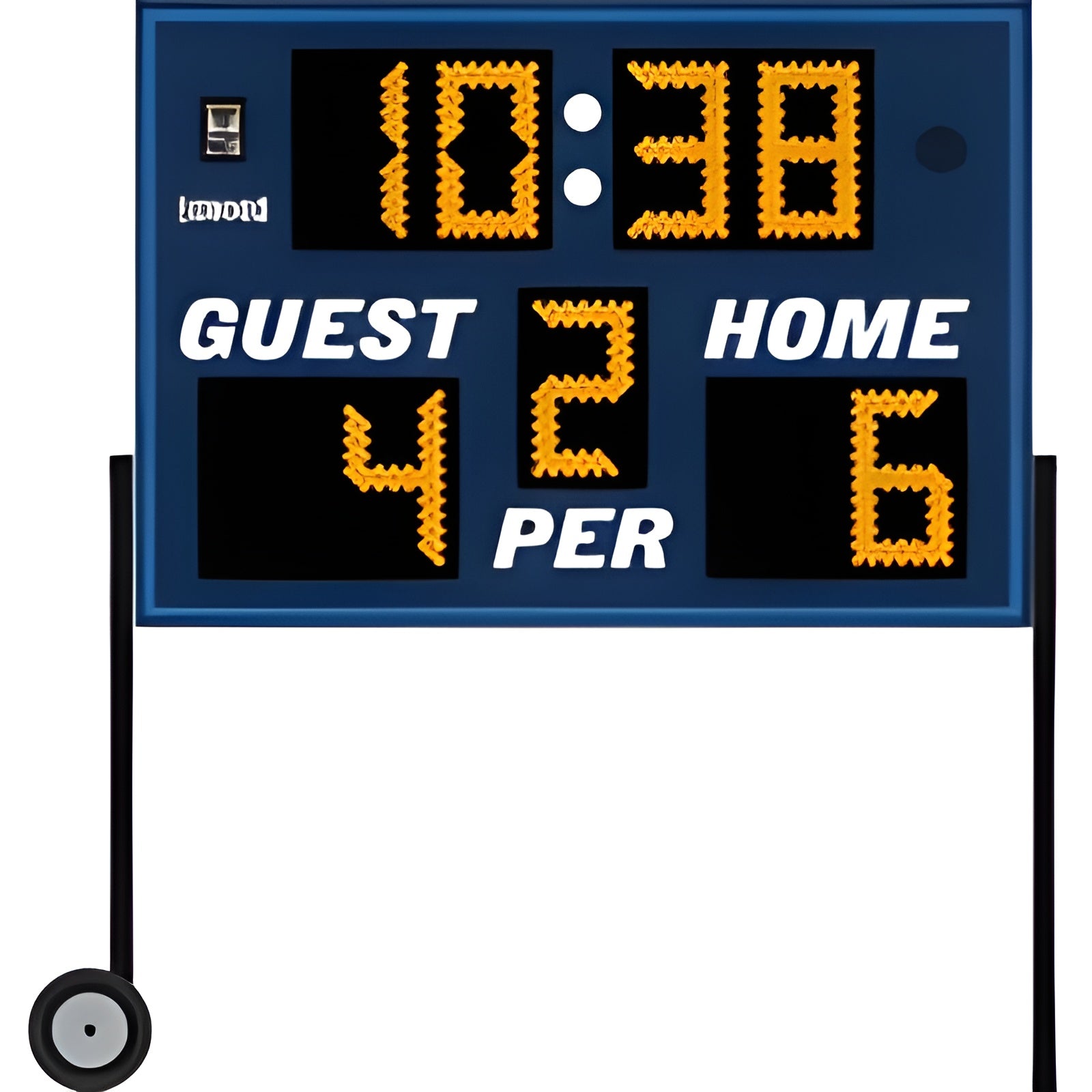 Electro-Mech Outdoor Portable Multi-Sport Scoreboards 5'x3-1/2' - LX6324