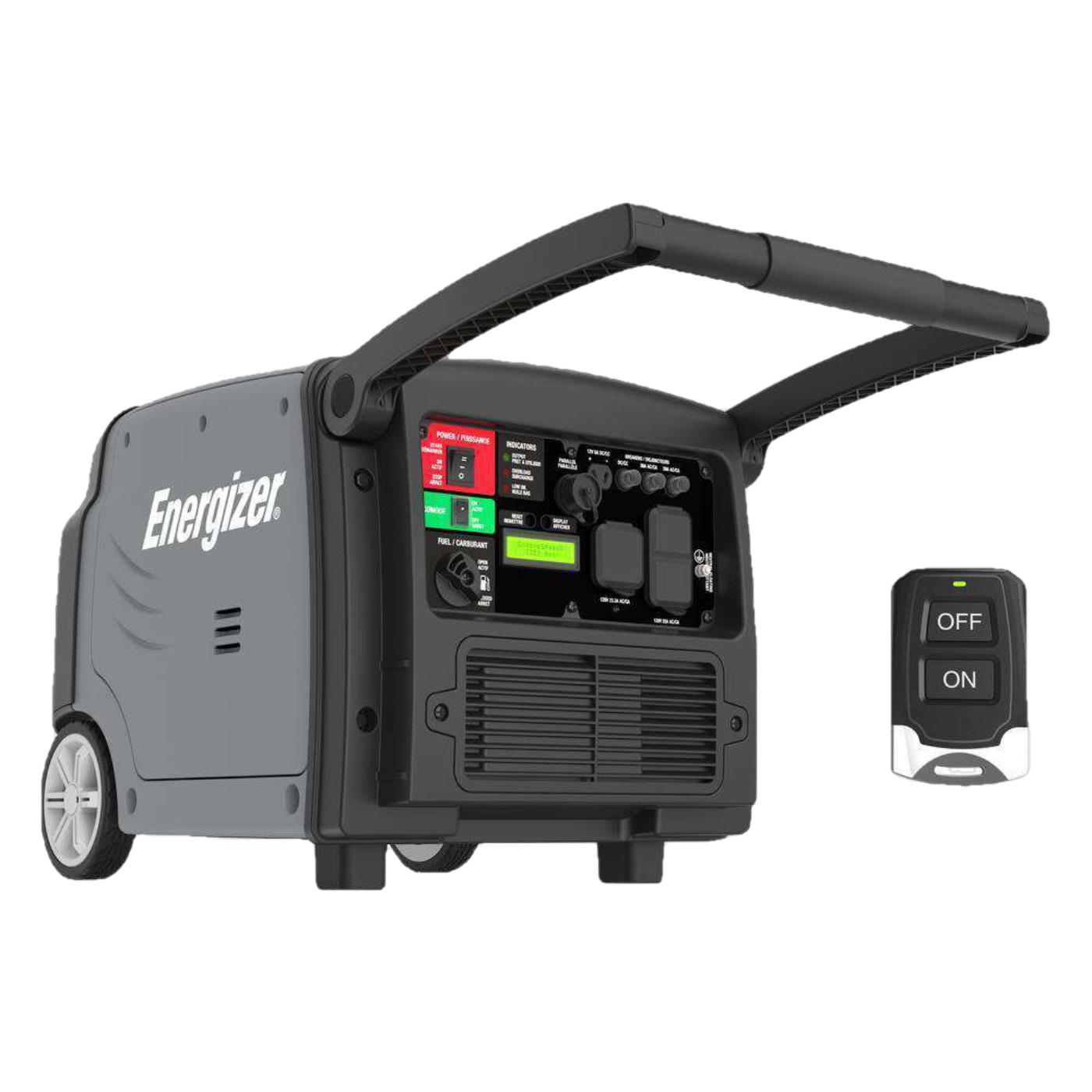 Energizer Ezv3200p 3200w Gas Powered Inverter Generator with Remote Start New - EZV3200P