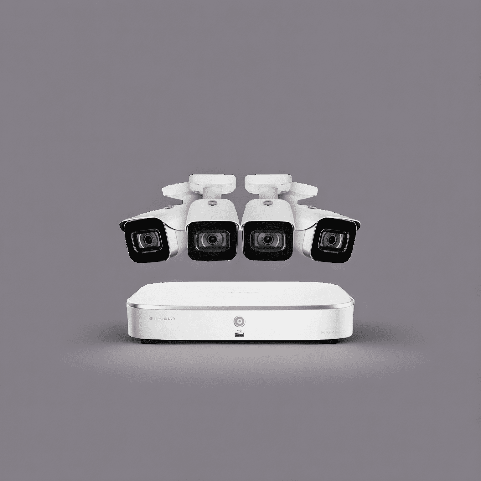 Lorex 4 Camera 8 Channel 4K 2TB 8MP IP Security Surveillance System New N4K2-84WB