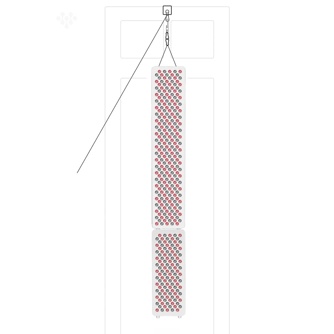 Infraredi Flex Mid + Max Red Light Therapy Panel