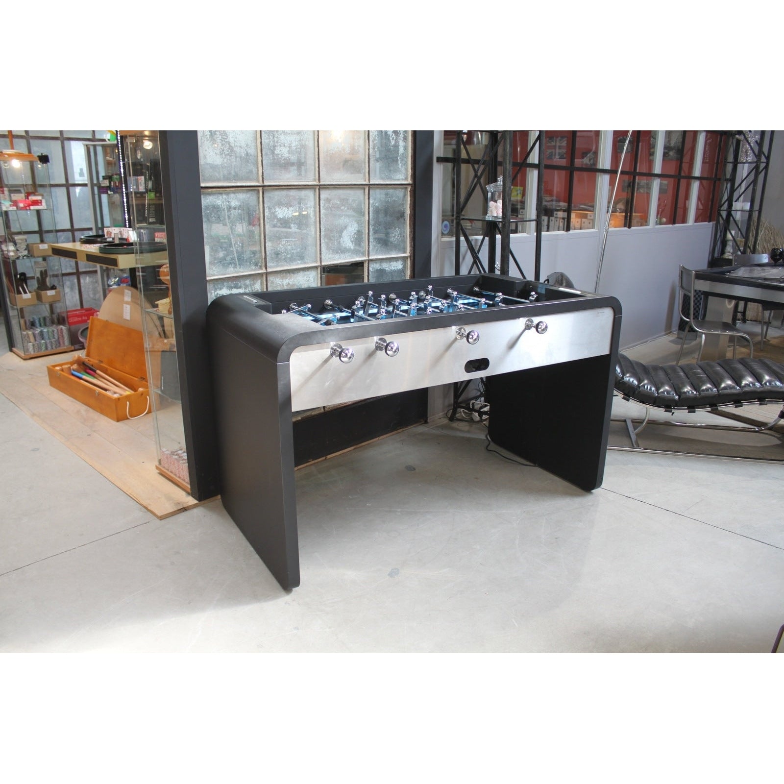 Toulet The T22 Stainless steel Design Foosball table Babyfoot