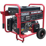 Gentron/all Power America Gg12000gl 9000w/12000w Electric Start Dual Fuel Generator New - GG12000GL