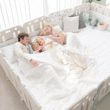 GGUMBI Double Plus Baby Room Set 252 x 280 Basic Guard + Clean Mat*2 - Gumb-DPlsbroom-Coco Beige