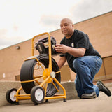 Hathorn H2 Sewer Camera 200FT .400 Push Rod 1.23 Self Leveling Camera - H2-2123-SL