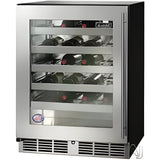 Perlick 24" Wine Reserve w/ Fully Integrated Glass Door, ADA Compliant with 32 Bottle Capacity - HA24WB-4-4