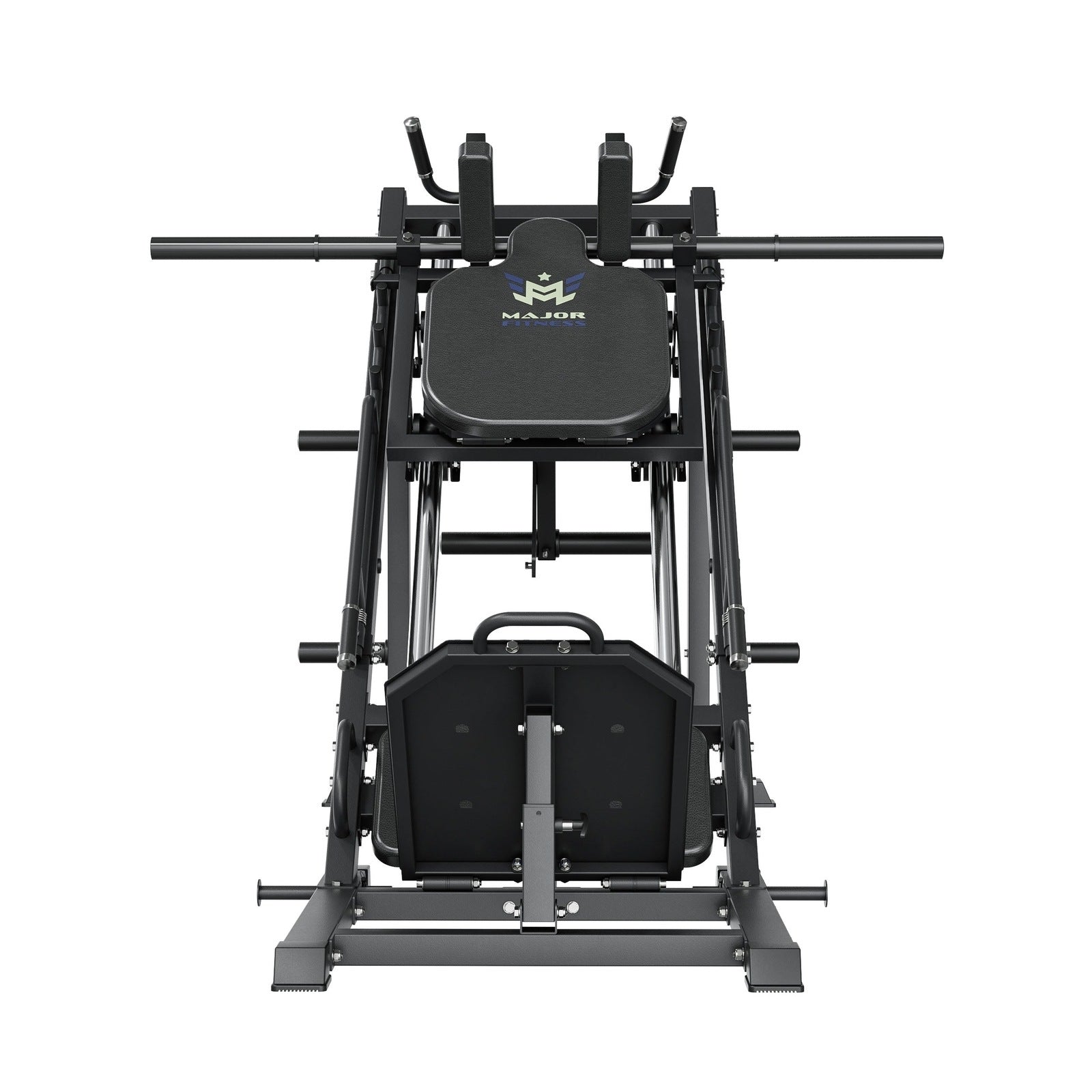 Major Fitness Leg Press Hack Squat Machine AH1 - LPHSMBL