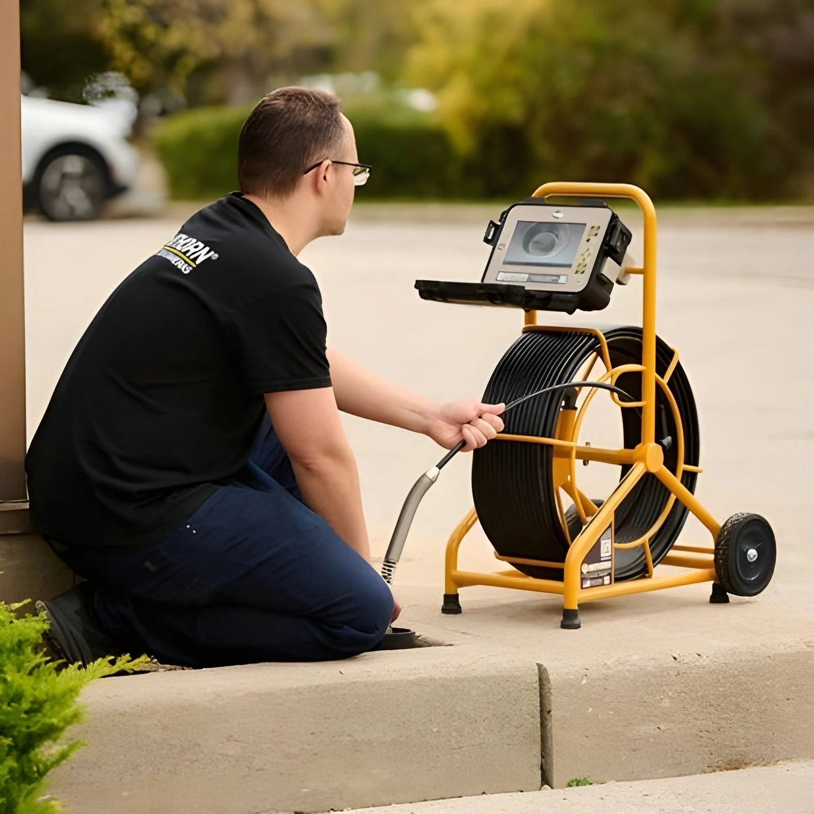 Hathorn® H7 Camera 1.43-In. SL Camera Head 200-Ft. Push Rod 64Gb - H7-2143-SL.HAT