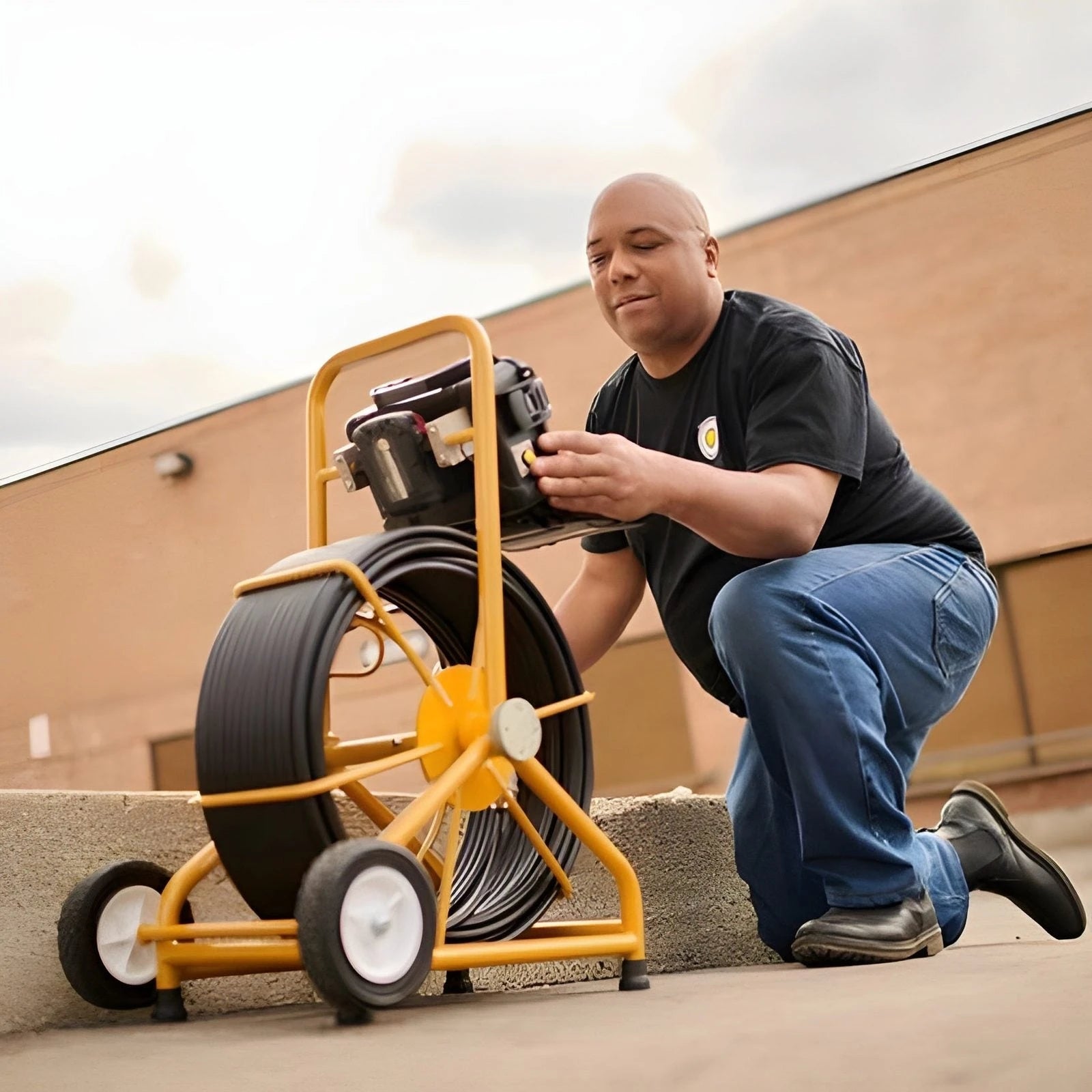 Hathorn® H2 Camera 1.43-In. SL Camera Head 200-Ft. Push Rod - H2-2143-SL.HAT