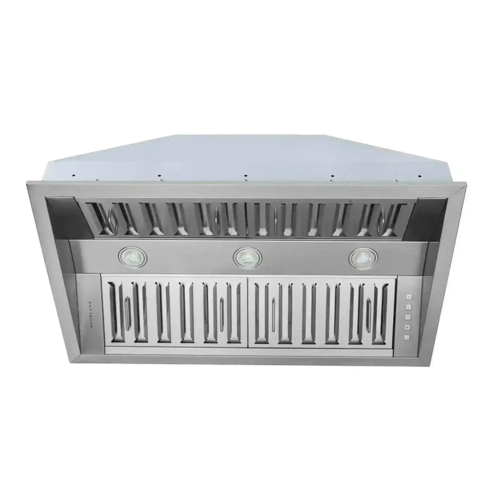 Hauslane 21 Deep 800 CFM Convertible Built-In Insert Range Hood in Stainless Steel -IN-R300SS-34