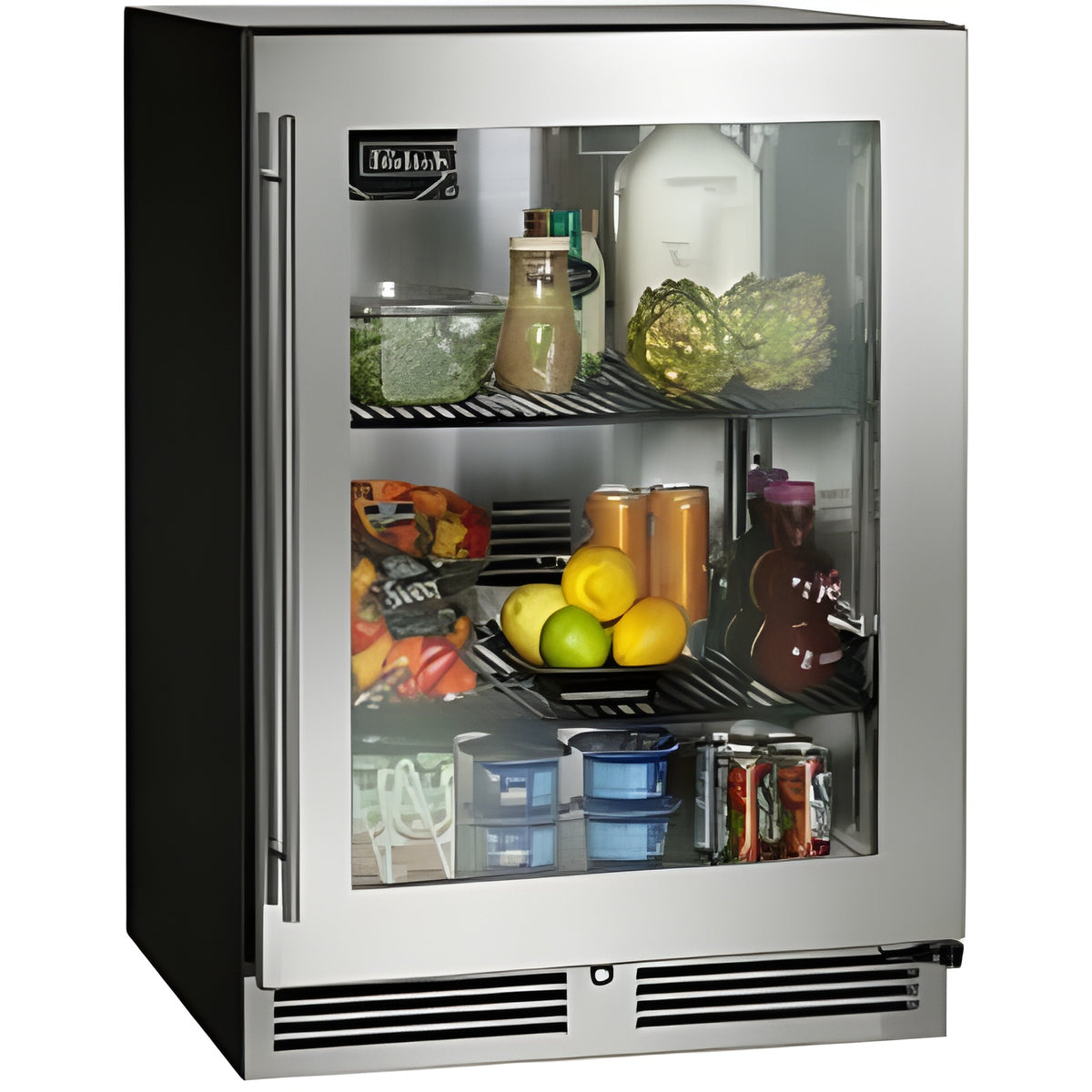 Perlick 24" C-Series Wine Reserve w/ Stainless Steel-Glass Door, 5.2 cu. ft. Capacity - HC24WB-4-3