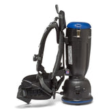 Powr-Flite Comfort Pro BP6S, Backpack Vacuum, 6QT, with Tools and 20' High Dusting Kit, 11.8lbs
