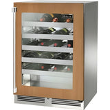Perlick 24" Undercounter Wine Reserve with 45 Wine Bottle Capacity, Panel Ready Door - HP24WO-4-4