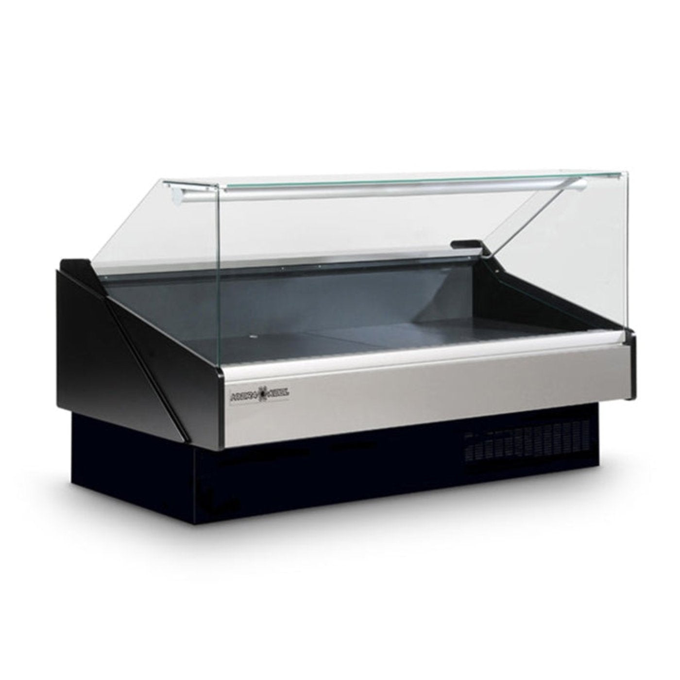 Hydra-Kool - Commercial - 101" Full Service Fresh Meat Deli Case, Self-Contained - KFM-CG-100-S