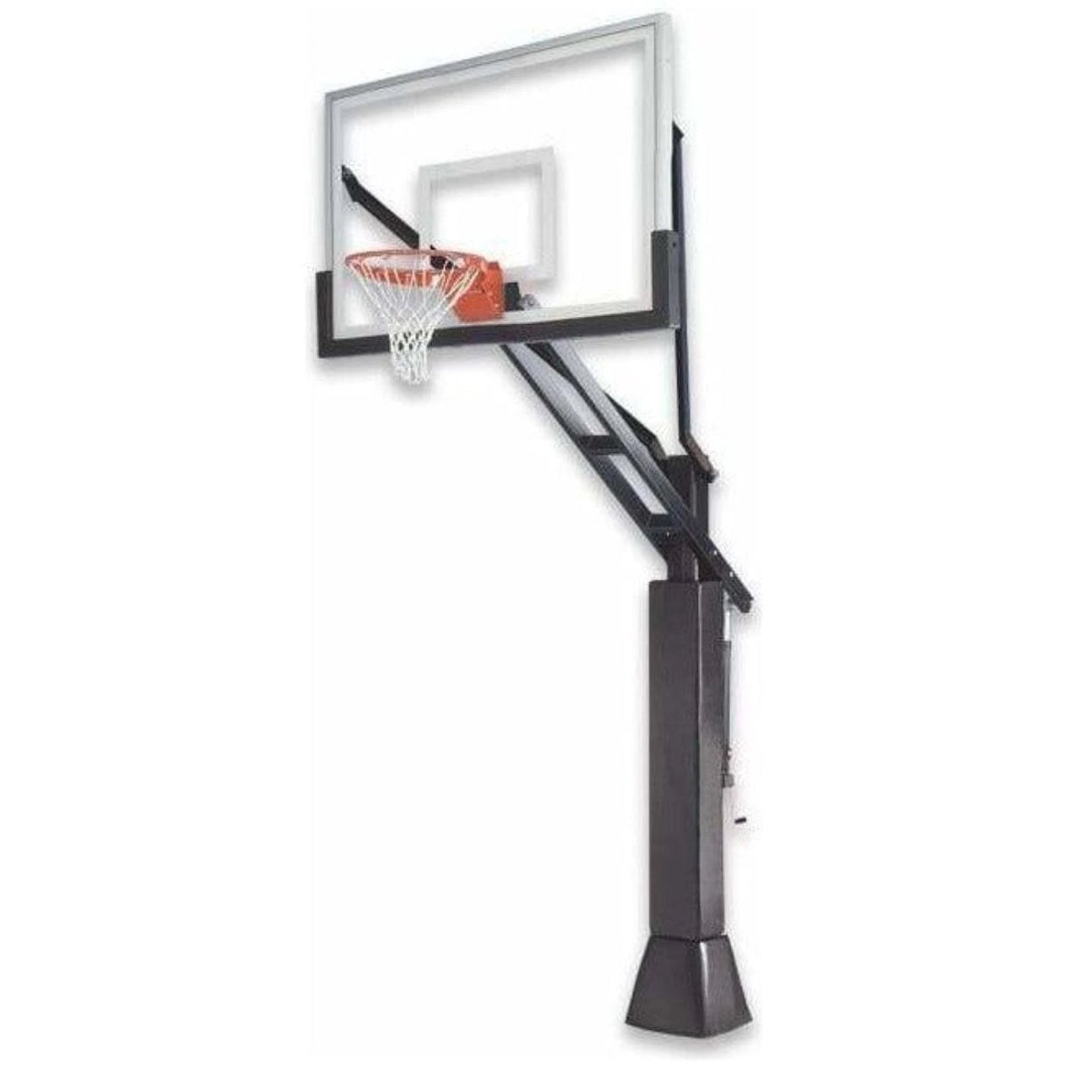 Ironclad FullCourt 42x60 Adjustable In-Ground Basketball Hoop - FCH664–XL