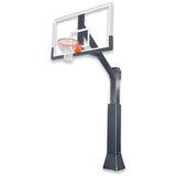 Ironclad Highlight Hoops 42"x72" Fixed Height In-Ground Basketball Hoop - HIL664-XXL
