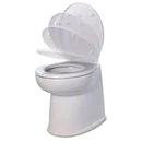 Jabsco 17 Deluxe Flush Raw Water Electric Toilet w/Soft Close Lid - 12V - 58240-3012