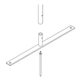 Jaypro Soccer Training Goal with Bag Large 8'H x 24'W - STG-824