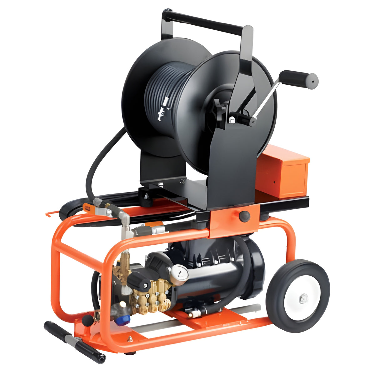 General Pipe Cleaners Jm-1450 Water Jetter W/ 1/4" X 150' and 1/8" X 30' Hoses, and (1/8") Jn-0 and (1/4") Jn-10 Nozzle Sets - Jm-1450-A