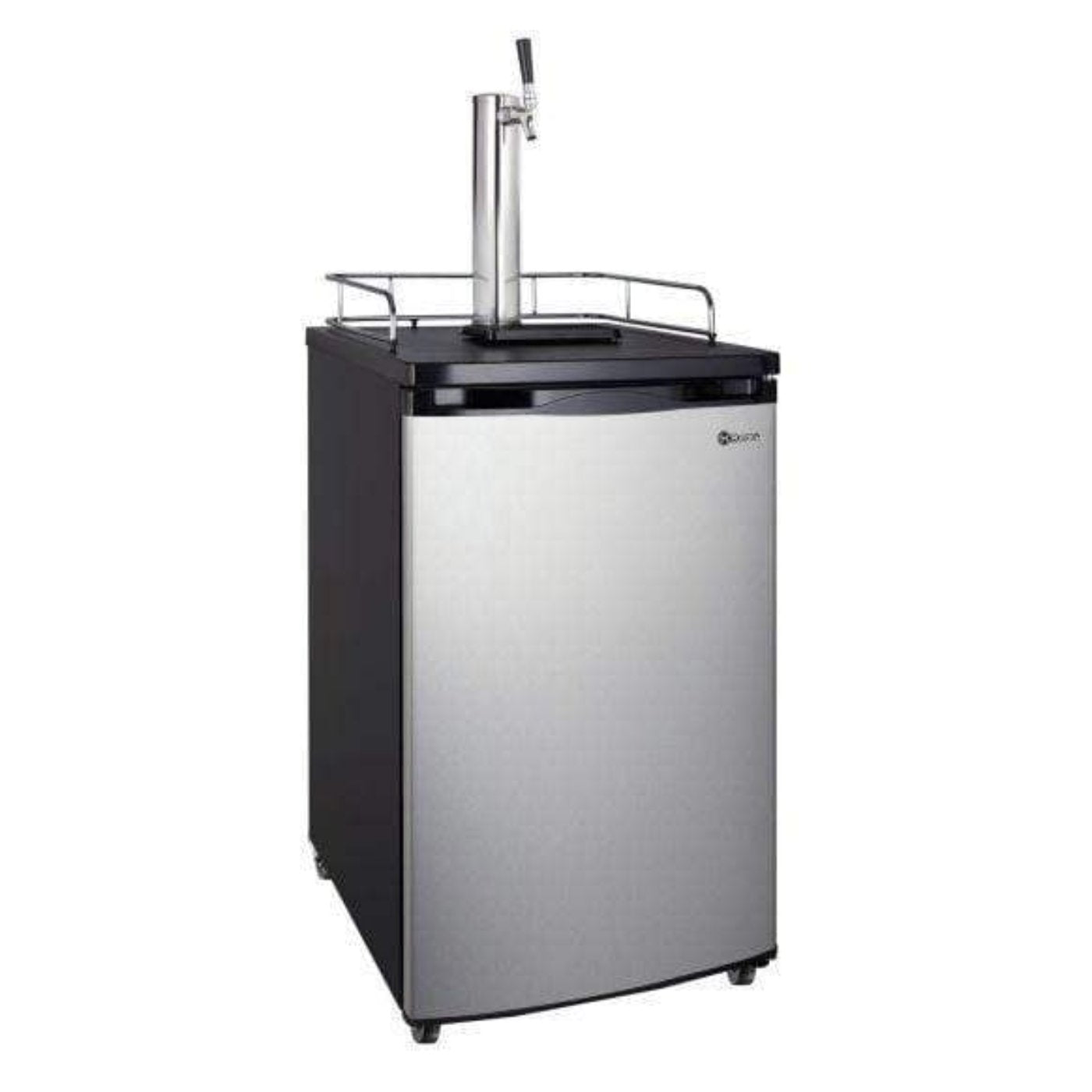 Kegco 20" Wide Kombucha Tap Stainless Steel Kegerator - KOM19S-1NK