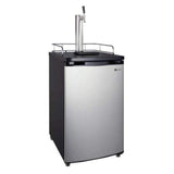 Kegco 20" Wide Kombucha Tap Stainless Steel Kegerator - KOM19S-1NK