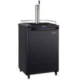 Kegco 24" Wide Cold Brew Coffee Tap Black Kegerator - ICK20B-1NK