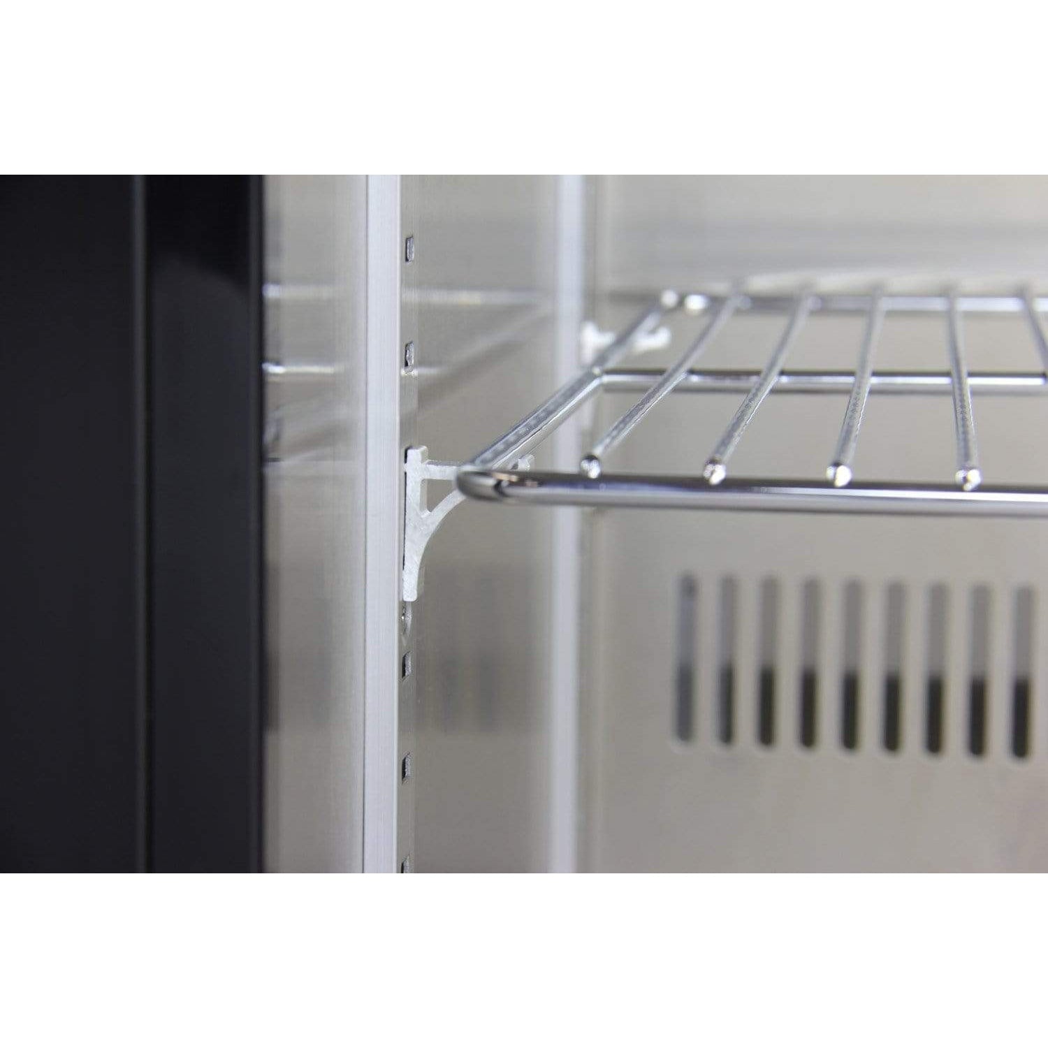 Kegco 24" Wide Tap Stainless Steel Commercial Built-In Left Hinge Kegerator with Kit - HK38BSC-L-1