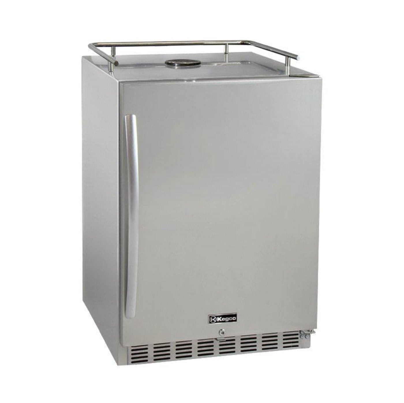 Kegco 24" Wide All Stainless Steel Commercial Built-In Kegerator - Cabinet Only - HK-38-SS