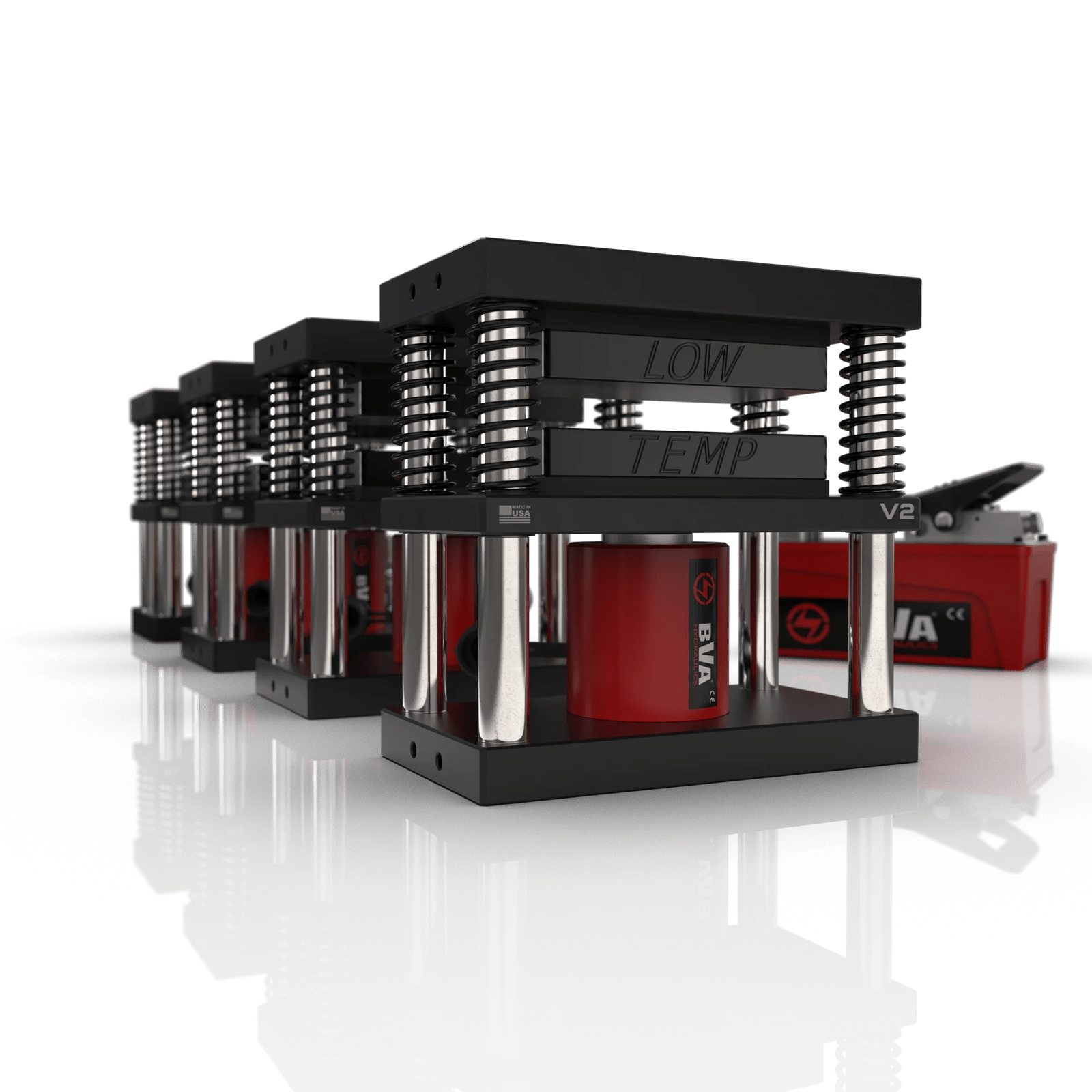 Lowtemp Industries V2 Medusa System Rosin Press - 4 Press