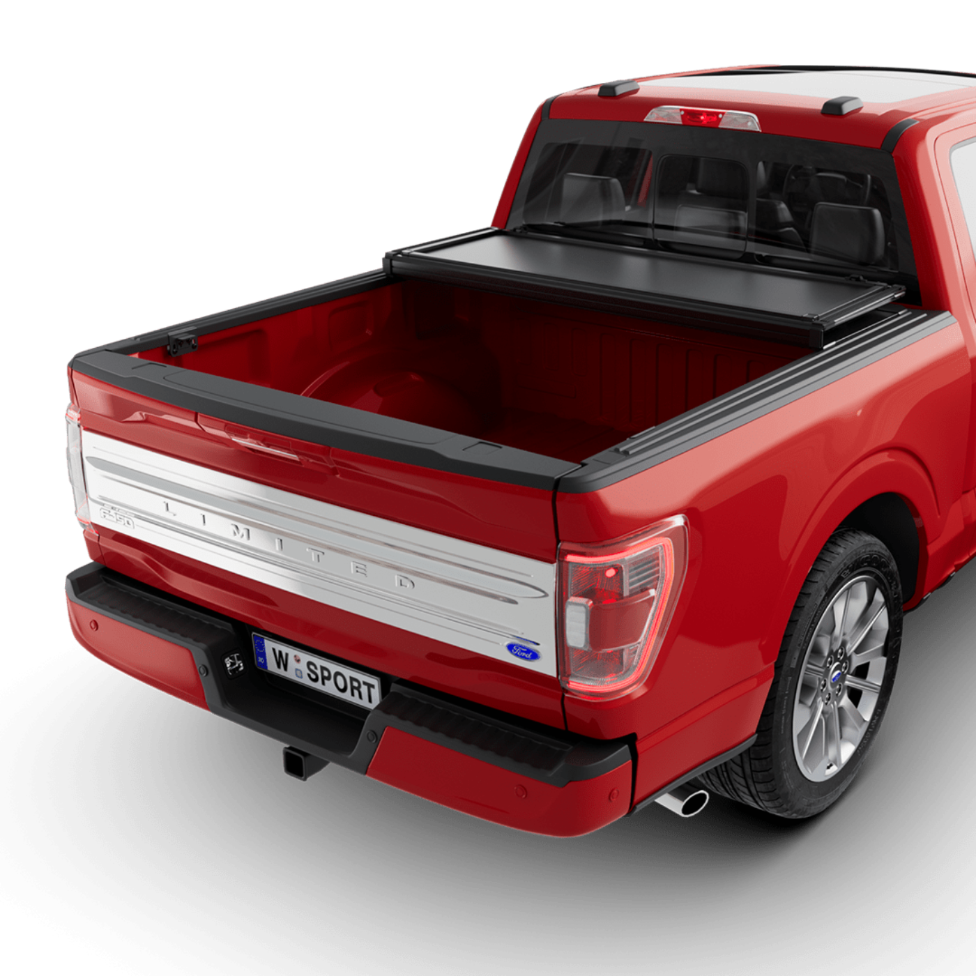 Worksport Pro Quick Latch Hard Tonneau Cover - AL3