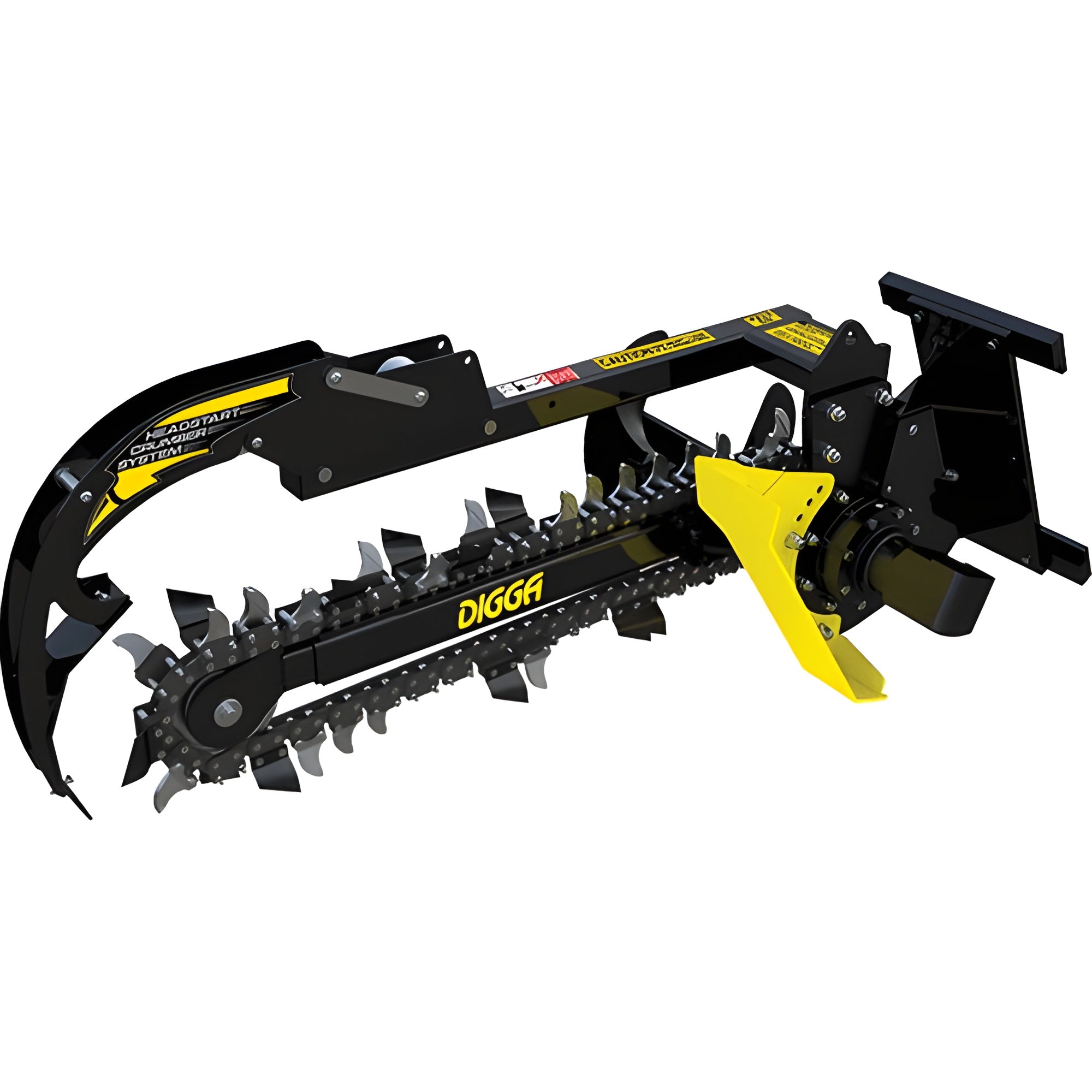 Digga Mini Skid Steer Bigfoot Trencher - 900