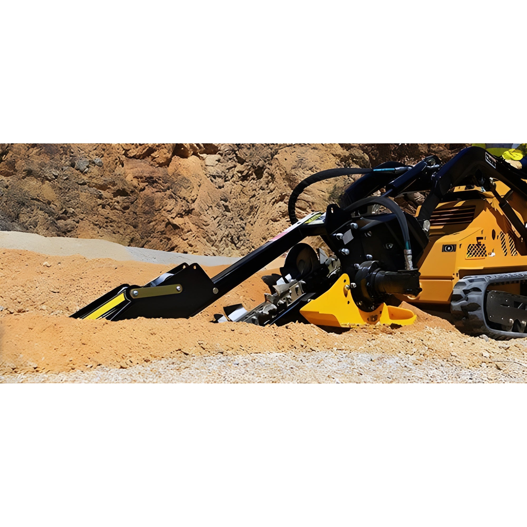 Digga Mini Skid Steer Bigfoot Trencher - 900