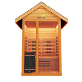 Medical SaunaNature 6 Sauna - 3 Person Outdoor Infrared Sauna