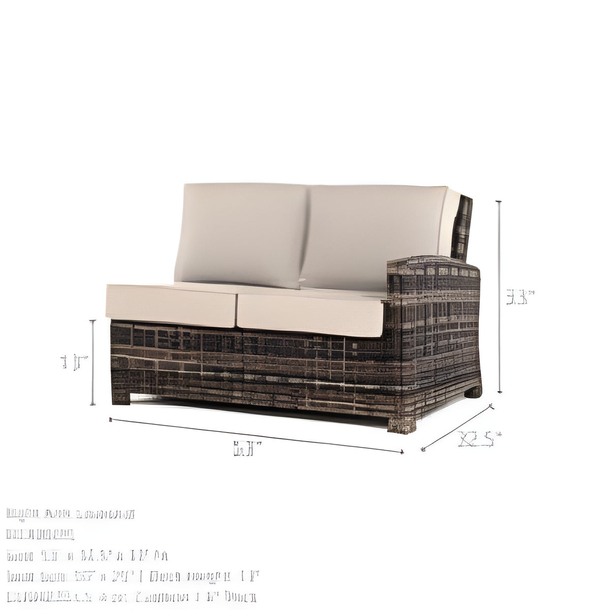 North Cape Lakeside Sectional Set (4 Piece Set)