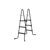 Summer Waves 16 Foot Long Dark Herringbone Elite Frame Outdoor Rectangular Pool - 202970