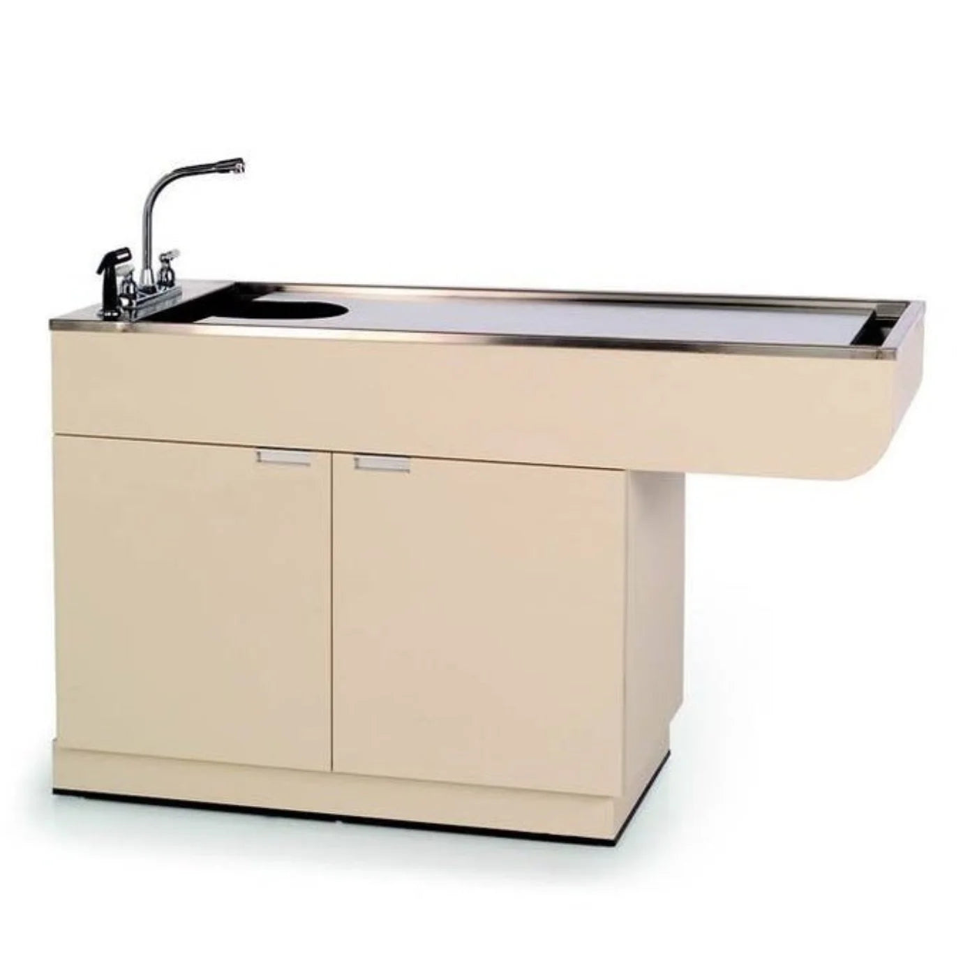 PETLIFT Omni Veterinary Exam Table & Storage Full Flush Table  44" x 22" - PL-TEC-300-44SS