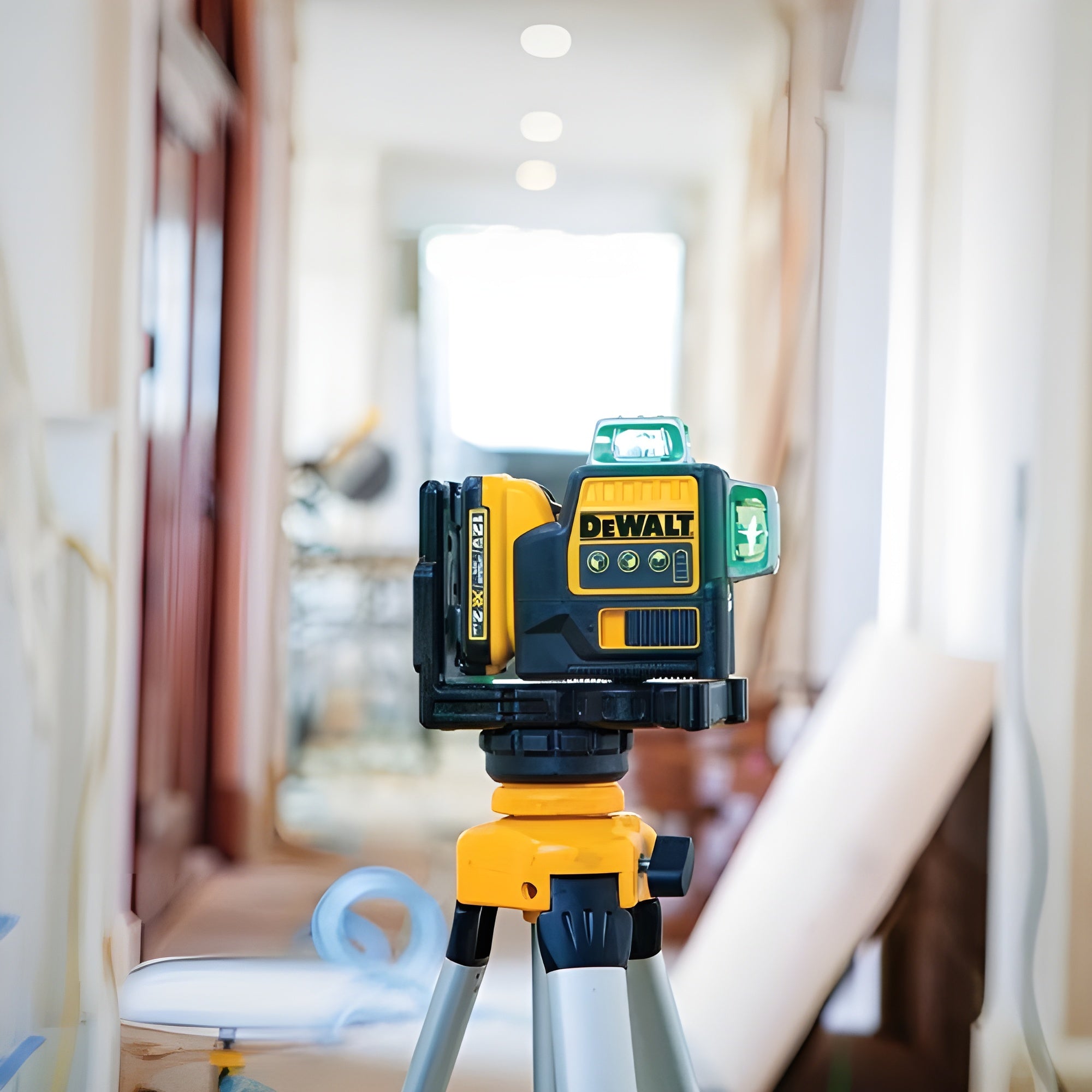 Dewalt DW089LG 12V MAX 3 x 360 Green Line Laser Level