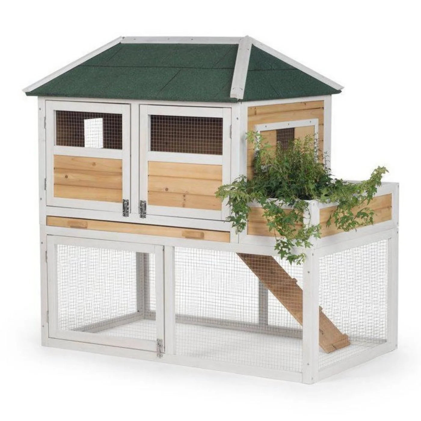 Prevue Pet Chicken Coop with Herb Planter - 4701