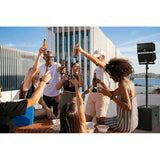 Proreck PA Speaker System 6000W Combo 4 Line Array Speakers and 15 Subwoofer with Bluetooth and Remote New - CLUB-6000