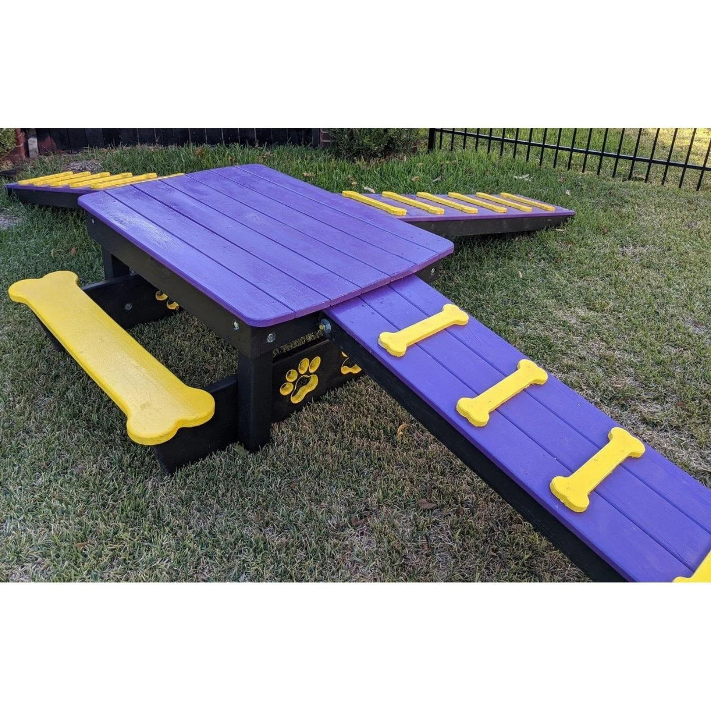 Puppy Scapes Triple Ramp Playscape - PS-TRP