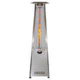 RADtec 93-Inch Tall Stainless Steel Pyramid Natural Gas Patio Heater (93-NTR-GAS-PYR)